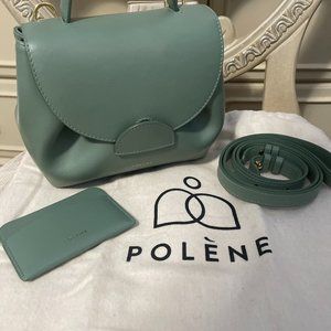 Polene Paris Numero Un Nano & Wallet Sauge Mint